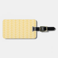 Modelo de zigzag amarillo inspirado haciendo punto