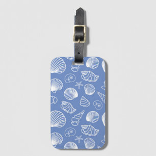 Etiqueta Para Maletas Modelo descarado del Seashell