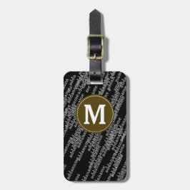 Etiqueta Para Maletas moderno de equipaje personalizado