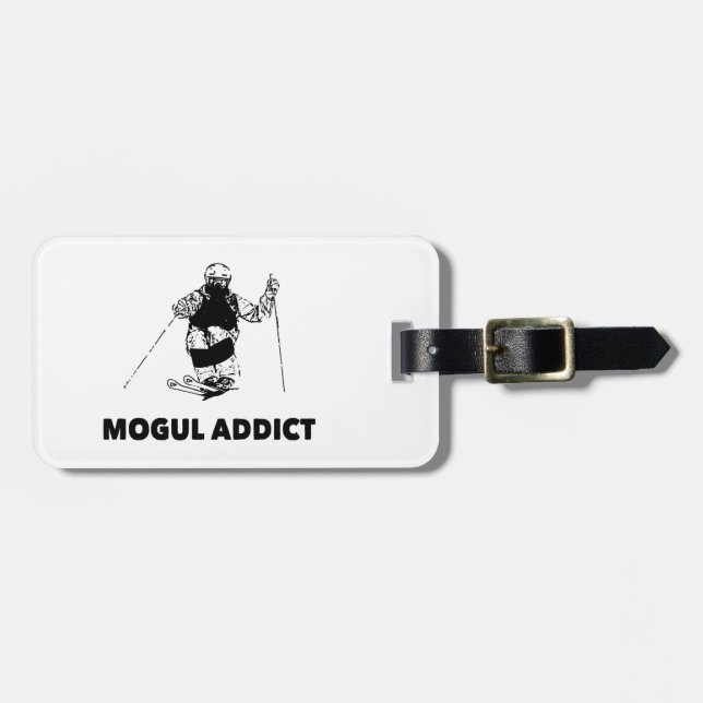 Etiqueta Para Maletas Mogul Addict (Frente Horizontal)