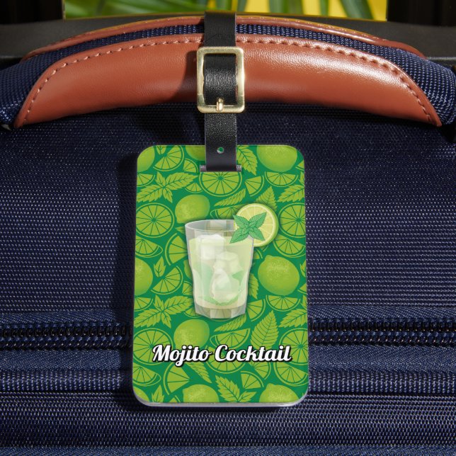 Etiqueta Para Maletas Mojito (Anverso In situ 2)