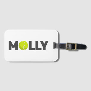 Etiqueta Para Maletas Molly Tennis