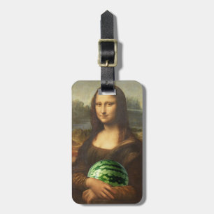 Etiqueta Para Maletas Mona Melona Lisa
