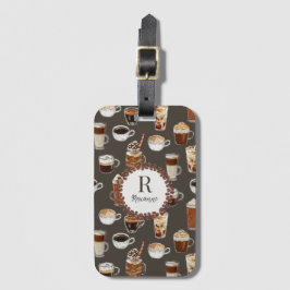Etiqueta Para Maletas Monogram Venti Coffee Lover
