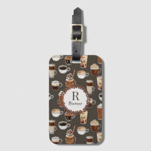 Etiqueta Para Maletas Monogram Venti Coffee Lover