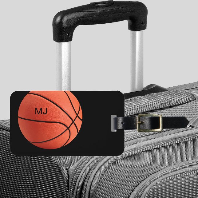 Etiqueta Para Maletas Monograma de baloncesto de Guay (Subido por el creador)