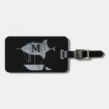 Monograma del Personalizado del Airship Zinc plate