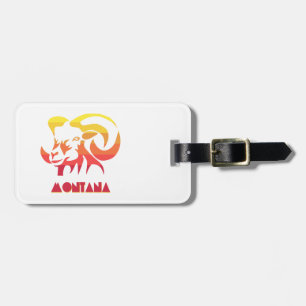 Etiqueta Para Maletas Montana Bighorn