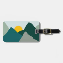 Montaña Boho Verde Teal