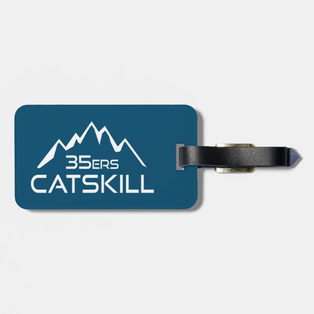 Etiqueta Para Maletas Montaña Catskill 35er (Atrás Horizontal)