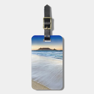 Etiqueta Para Maletas Montaña de la mesa en la bahía de la mesa