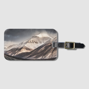 Etiqueta Para Maletas Montaña Svalbard