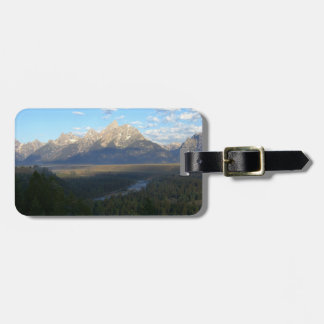 Etiqueta Para Maletas Montañas Jackson Hole (Parque Nacional del Gran Te
