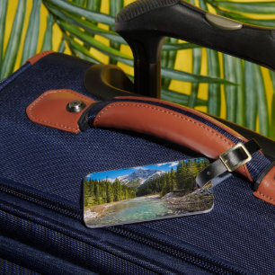 Etiqueta Para Maletas Montañas Parque nacional Banff, Rockies Canadien
