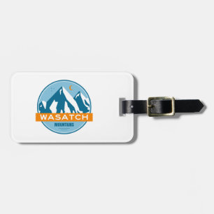 Etiqueta Para Maletas Montañas Wasatch Utah