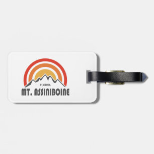 Etiqueta Para Maletas Monte Assiniboine