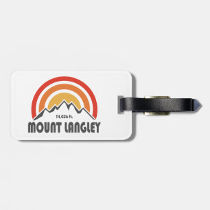 Etiqueta Para Maletas Monte Langley California