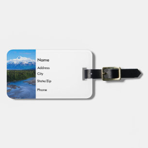 Etiqueta Para Maletas Monte McKinley Alaska