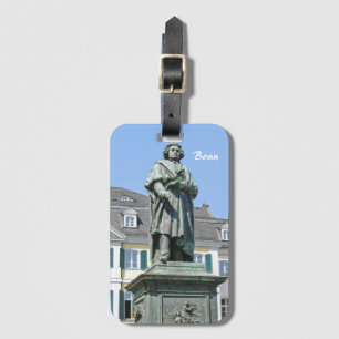 Etiqueta Para Maletas Monumento a Ludwig van Beethoven en Bonn