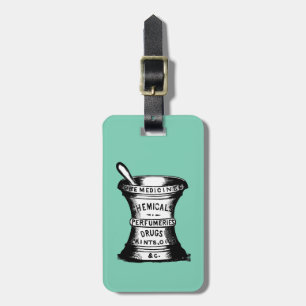 Etiqueta Para Maletas Mortero y maja