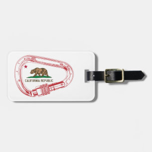 Etiqueta Para Maletas Mosquetón de escalada de California