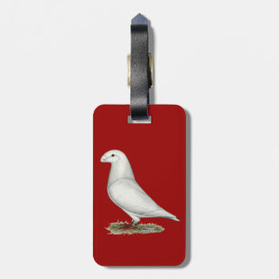 Etiqueta Para Maletas Mostrar blanco de Racer