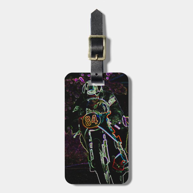 Etiqueta Para Maletas Motocicleta 2 cd ltcna (Frente Vertical)