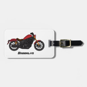 Etiqueta Para Maletas motocicleta estilo crucero Guay