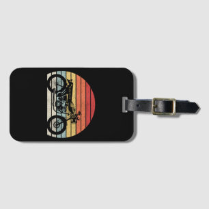 Etiqueta Para Maletas Motocicleta Retro Vintage