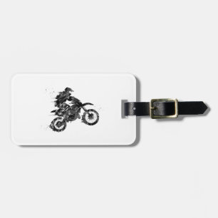 Etiqueta Para Maletas Motocross Dirt Bike