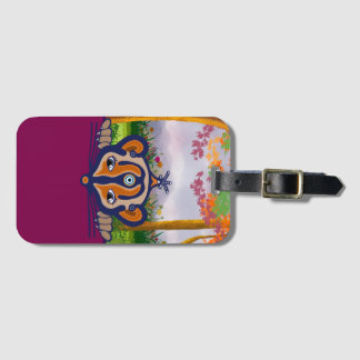 Etiqueta Para Maletas Mouse critter in the forrest