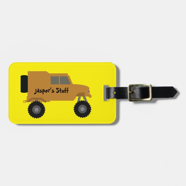 ETIQUETA PARA MALETAS MRAP (Frente Horizontal)