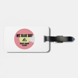 Etiqueta Para Maletas Mt. Blue Sky Colorado