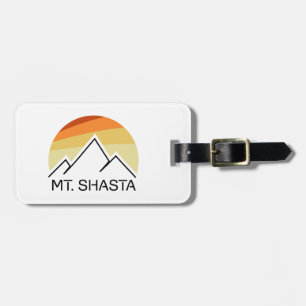 Etiqueta Para Maletas Mt. Shasta Retro