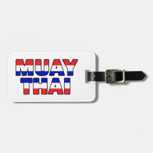 Etiqueta Para Maletas Muay Thai
