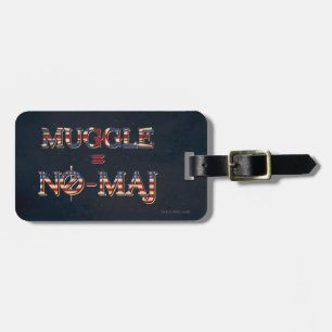 ETIQUETA PARA MALETAS MUGGLE™ = NO-MAJ™