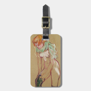 Etiqueta Para Maletas Mujer de Enrique de Toulouse-Lautrec el que