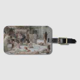 Etiqueta Para Maletas Mujeres de Amphissa (por Sir Lawrence Alma-Tadema)
