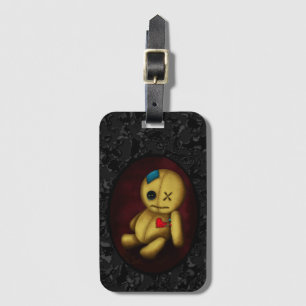 Etiqueta Para Maletas Muñeca de trapo Voodoo