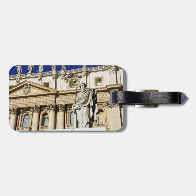 Etiqueta Para Maletas Museo del Vaticano (Atrás Horizontal)
