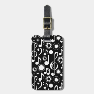 Etiqueta Para Maletas Music Notes & Clefs Student Musician Gift