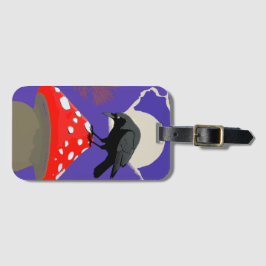 Etiqueta Para Maletas 🖤 Mystical Raven Luggage Tag