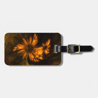 Etiqueta Para Maletas Mystique Garden Abstract Art Address