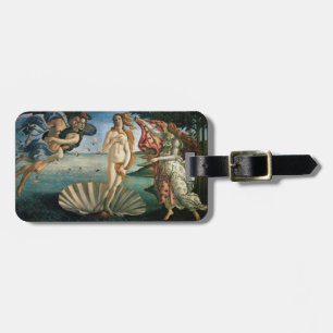 Etiqueta Para Maletas Nacimiento de Botticelli de Venus