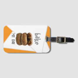 Etiqueta Para Maletas Naranja Bake My Day