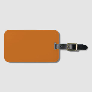 Etiqueta Para Maletas Naranja de aleación (color sólido)