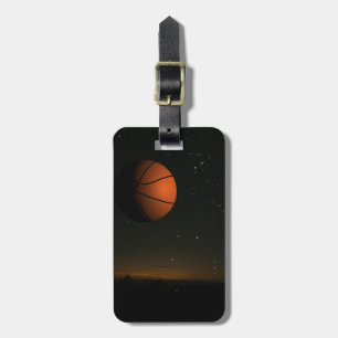 Etiqueta Para Maletas Naranja Moon