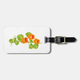 Etiqueta Para Maletas Nasturcio nostálgico