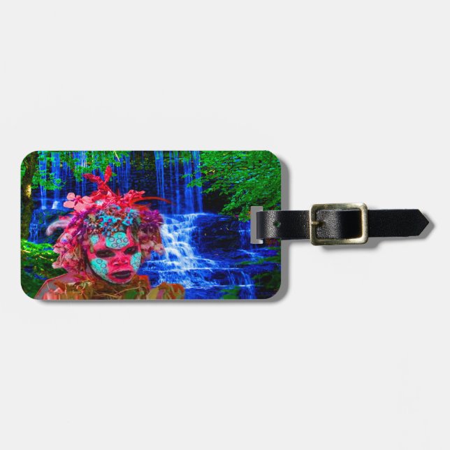 Etiqueta Para Maletas Naturaleza Zombie (Frente Horizontal)