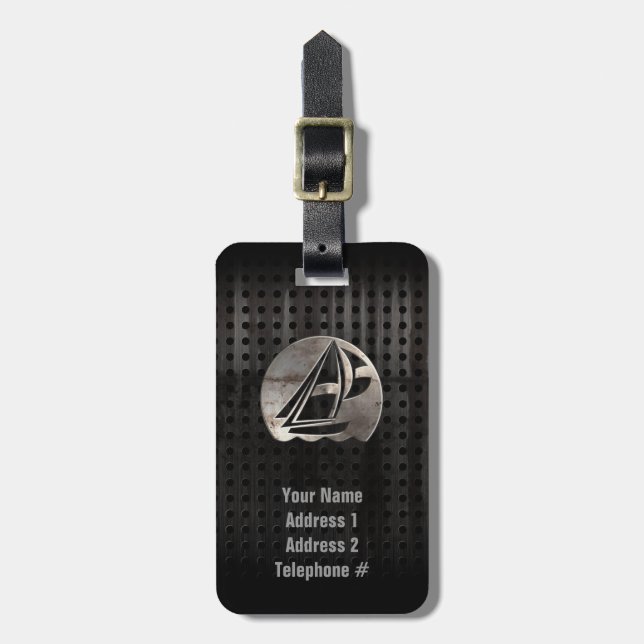 Etiqueta Para Maletas Navegación; Guay (Frente Vertical)